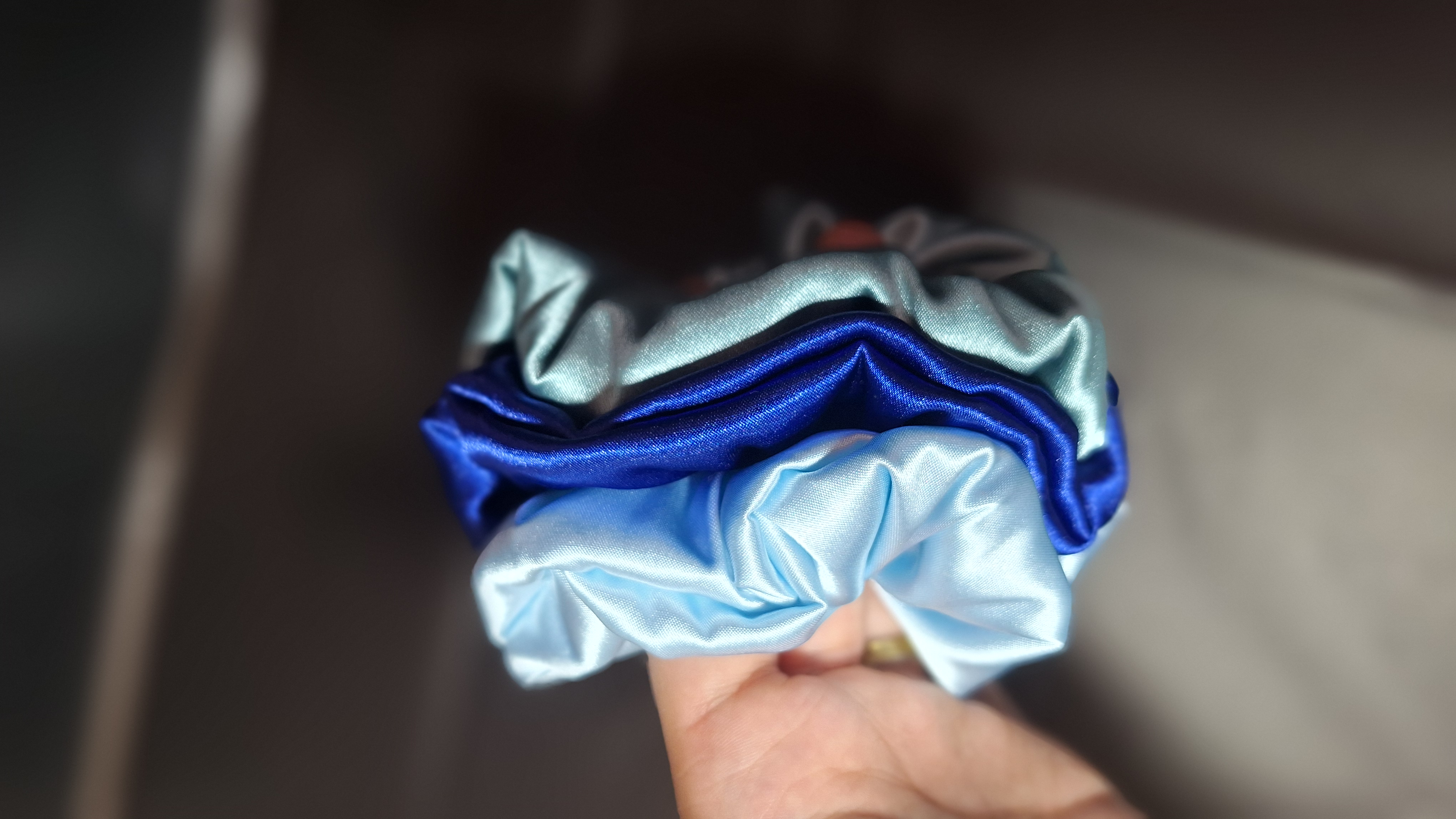 تصویر اسکرانچی ساتن - گلبهی 